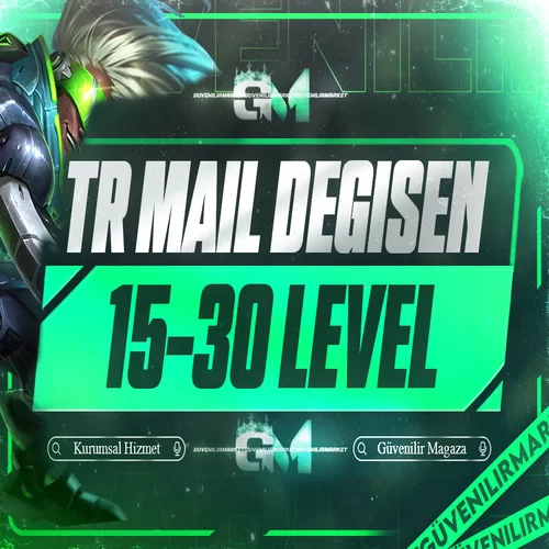 League of Legends 15-30 Level TR Mail Değişen
